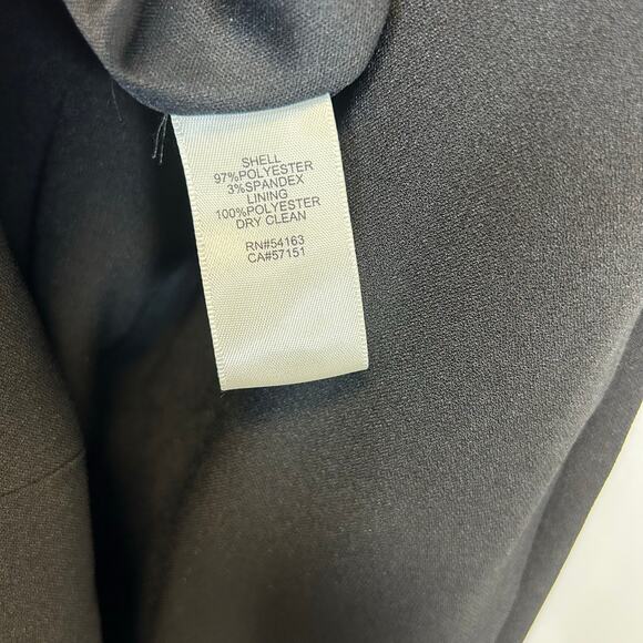 Eliza J Cutout Bi-Stretch Flare Sheath Dress Black Women’s Size 8 - NWT - Picture 8 of 11